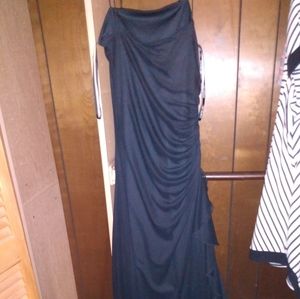 Long form fitting gown
